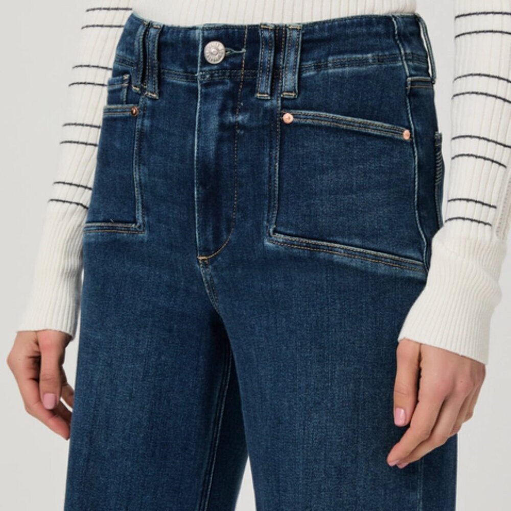Paige Anessa Wide Leg Jeans Sz 28 - excellent condition - Picture 3 of 10